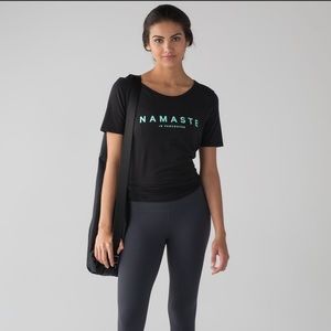Lululemon Black Vancouver T-shirt